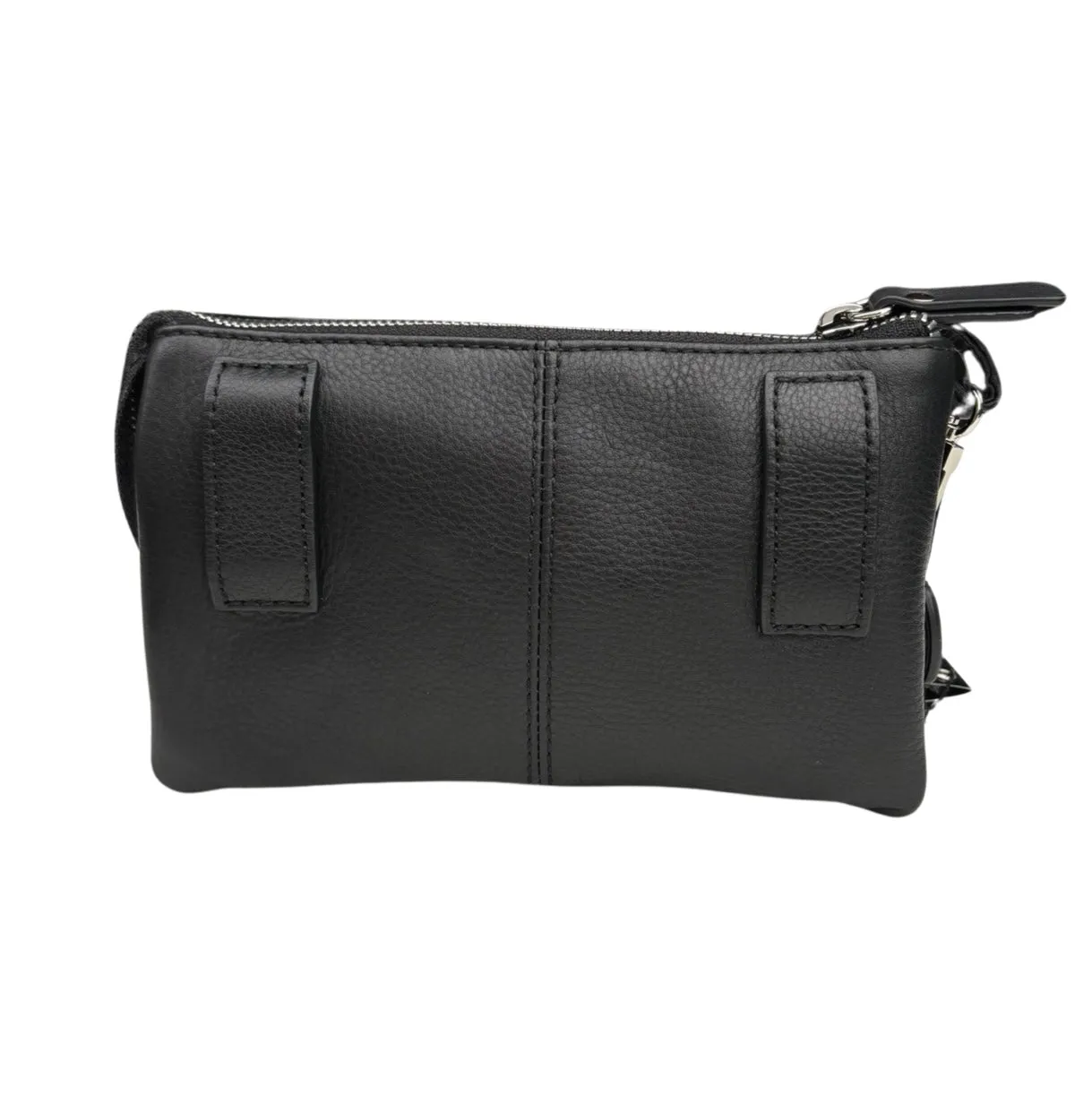 2525542 Black Leather Crossbody