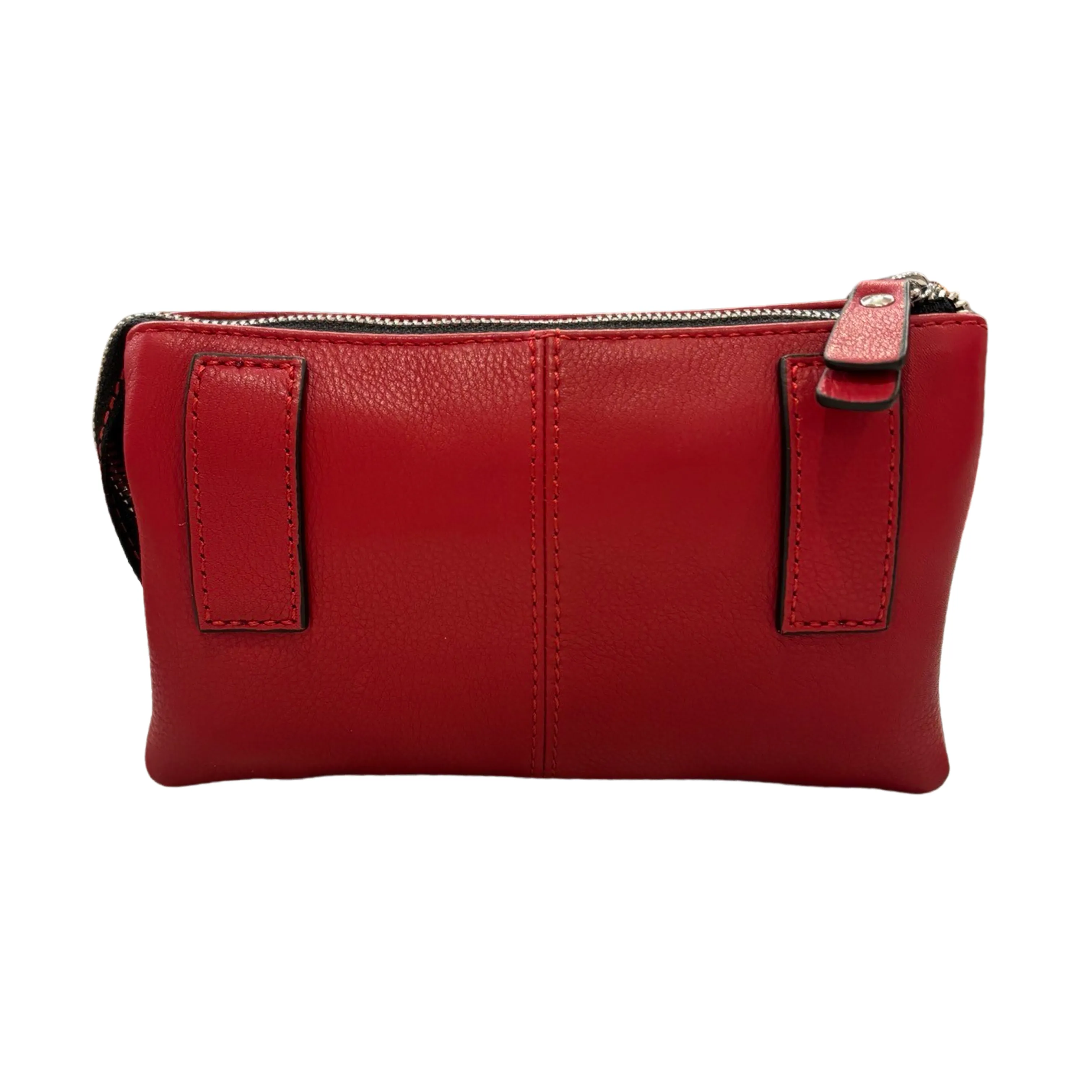 2525542 Red Leather Crossbody