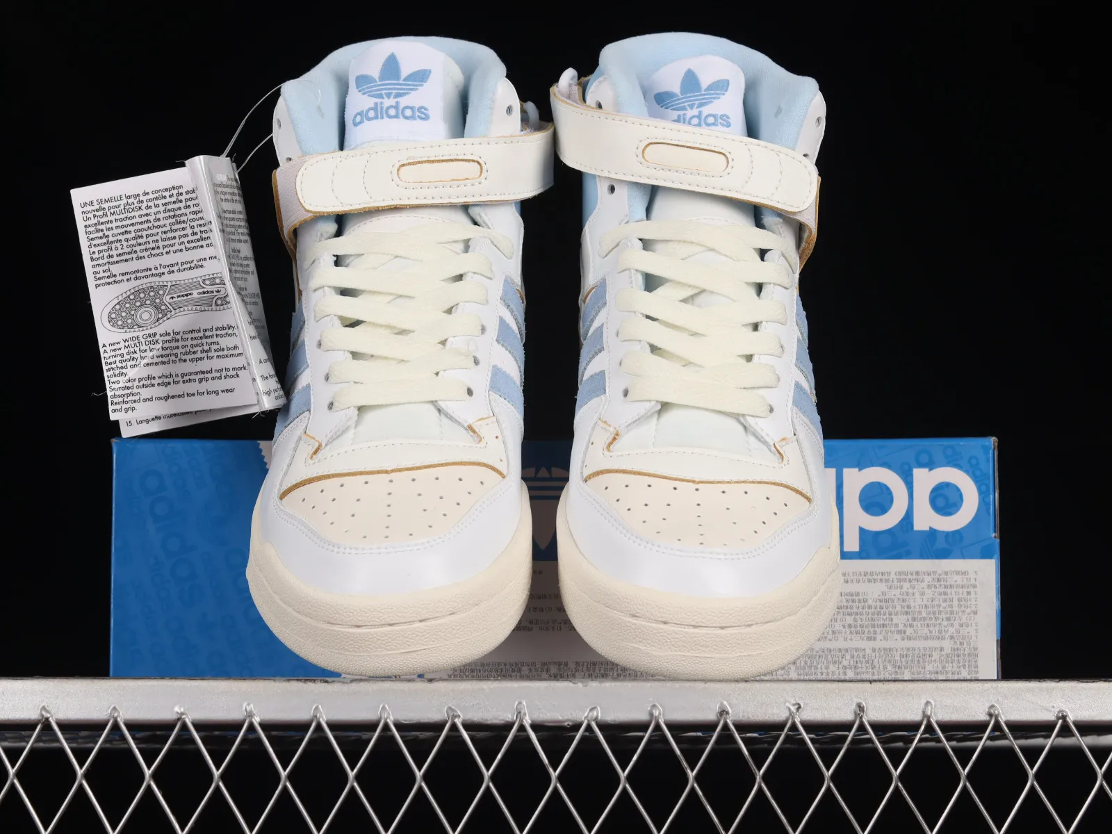 Adidas Forum 84 High UNC White Light Blue GW5924