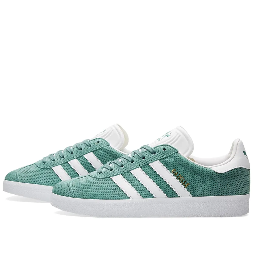 Adidas GazelleVapour Steel & White