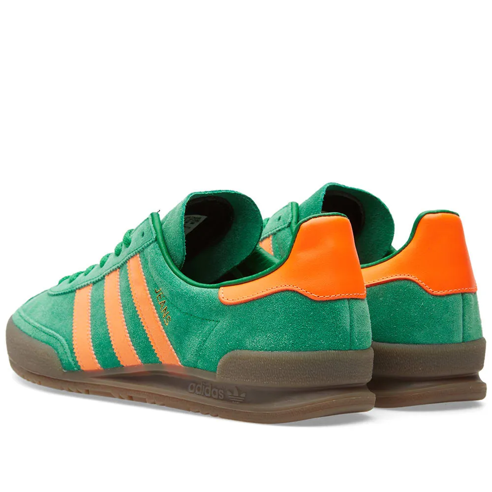 Adidas JeansGreen & Solar Orange