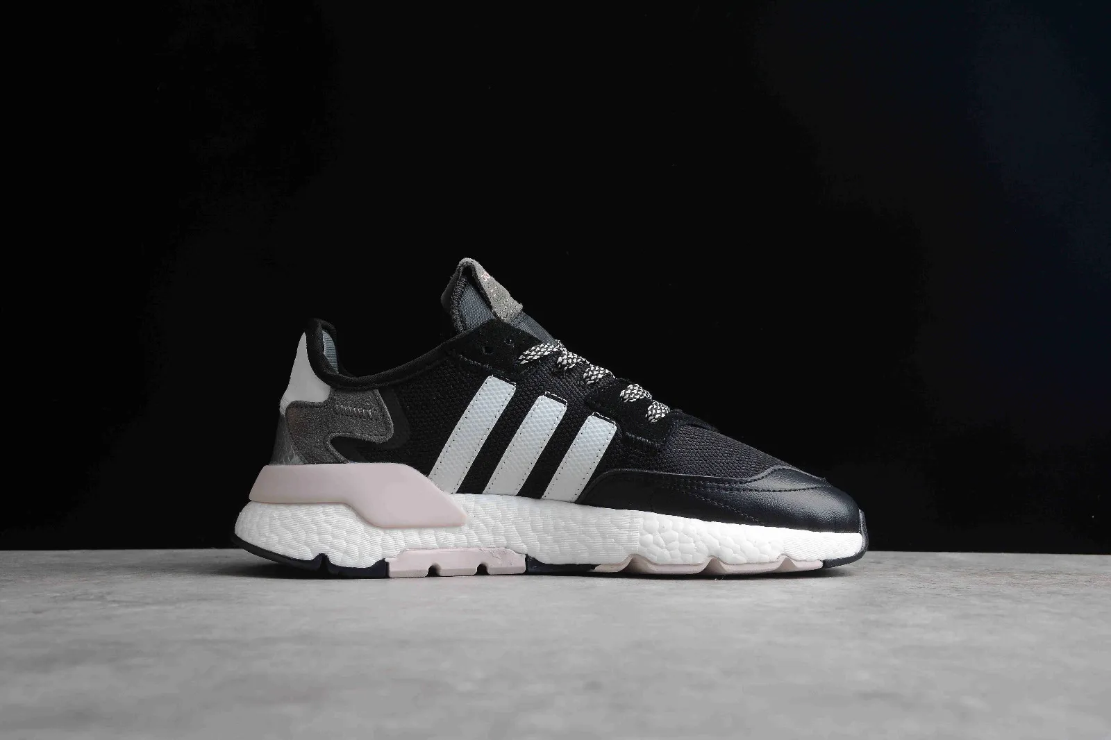 Adidas Nite Jogger Reptile Pack Pink BOOST Core Black FV3880