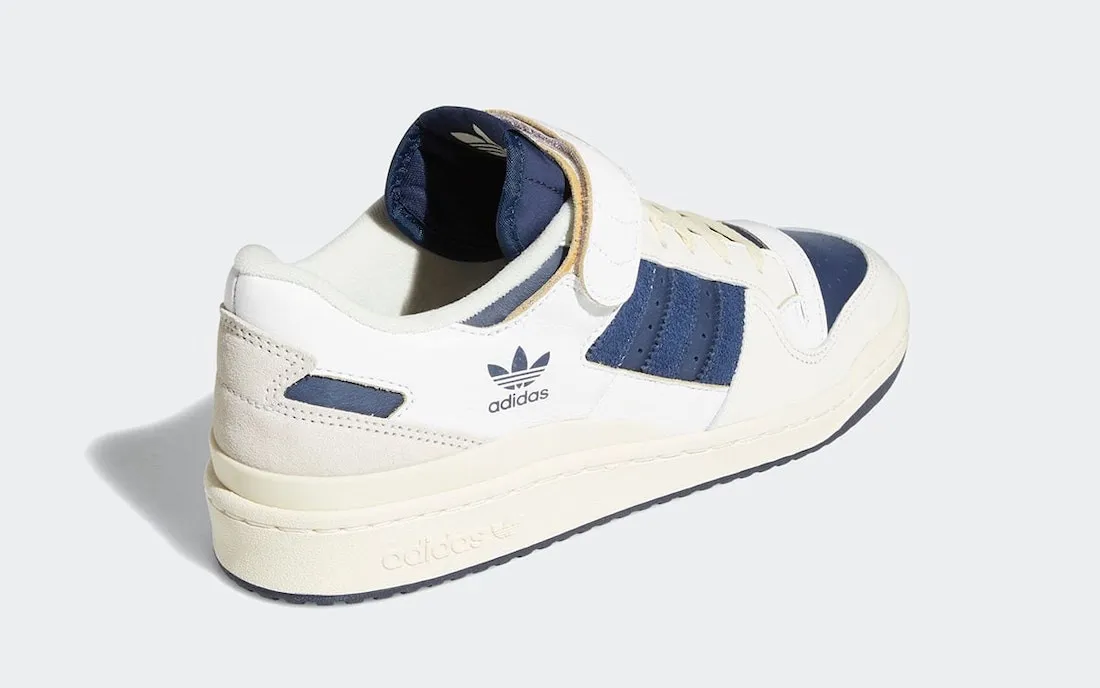 Adidas Originals Forum 84 Low Cloud White Navy Blue GZ6427