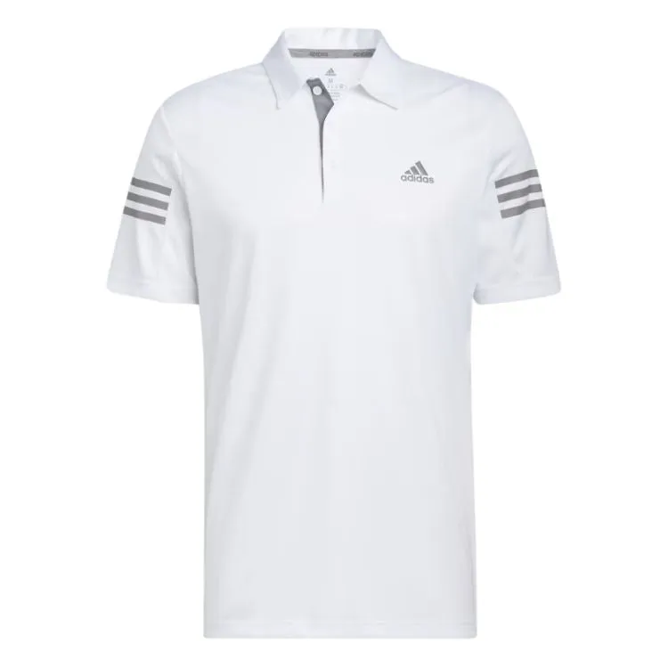 Adidas Poloshirt 3-Stripes Heren Wit