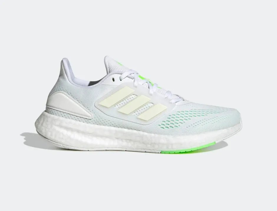 Adidas Pureboost 22 Cloud White Beam Green GZ5175