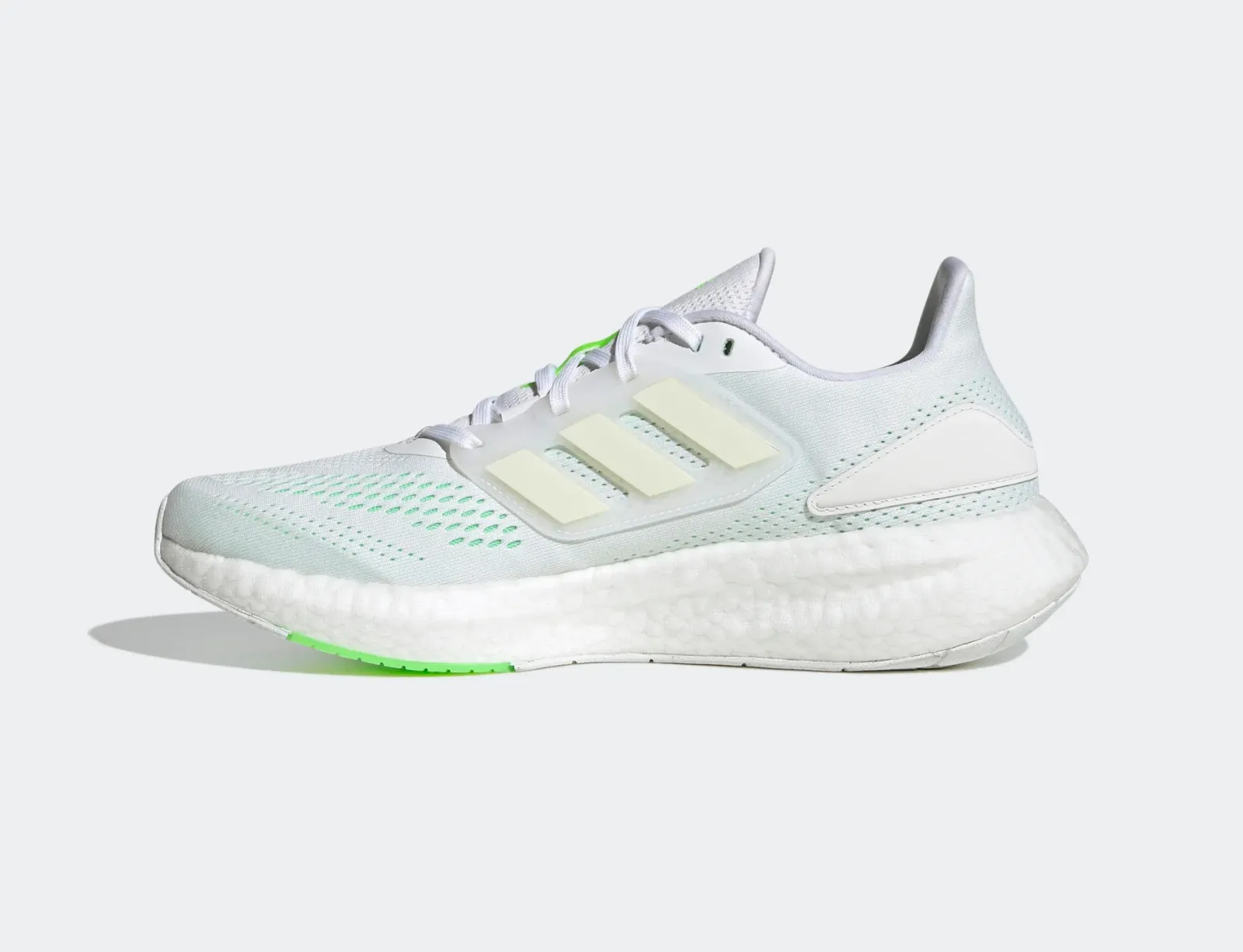 Adidas Pureboost 22 Cloud White Beam Green GZ5175