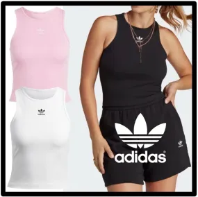 adidas  |Street Style Logo Tanks & Camisoles