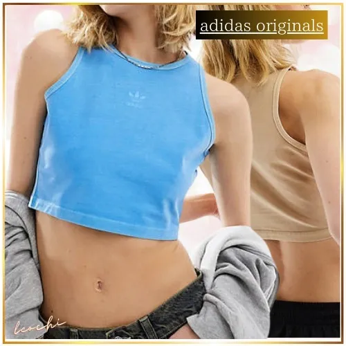 adidas  |Street Style Plain Logo Tanks & Camisoles