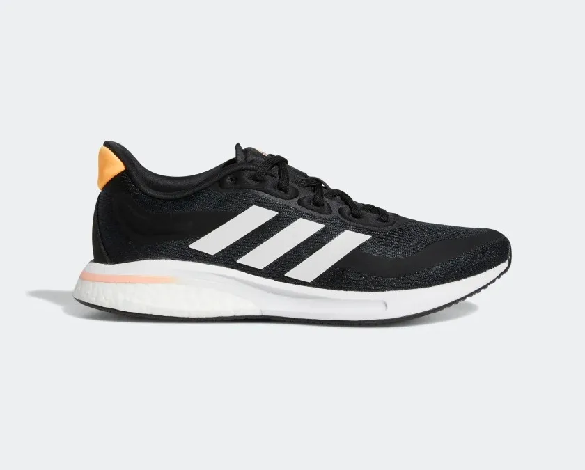 Adidas Supernova Core Black Cloud White Light Flash Orange GX2969