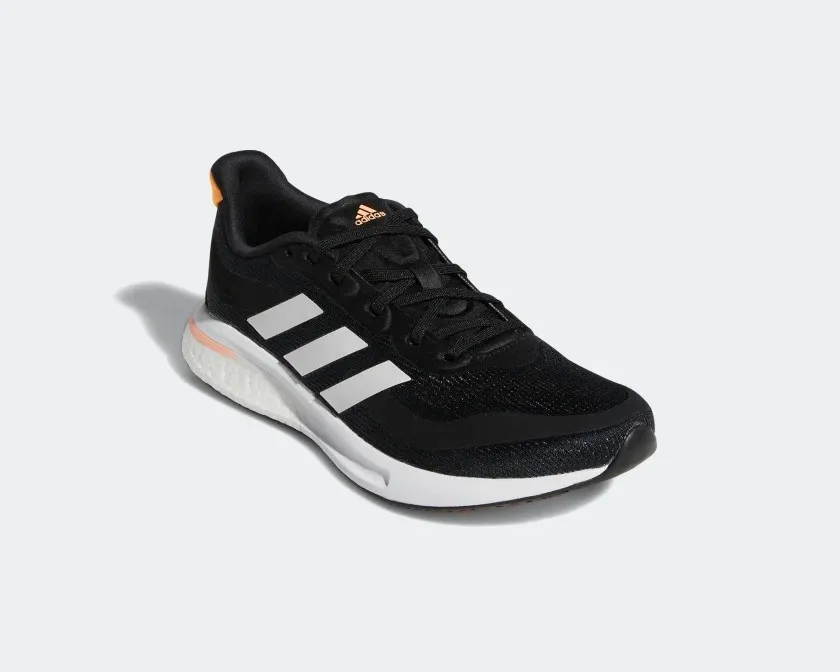 Adidas Supernova Core Black Cloud White Light Flash Orange GX2969