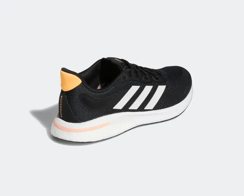 Adidas Supernova Core Black Cloud White Light Flash Orange GX2969