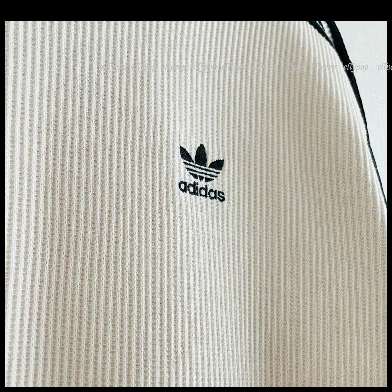 adidas  |Unisex Street Style Plain Logo Sweatshirts