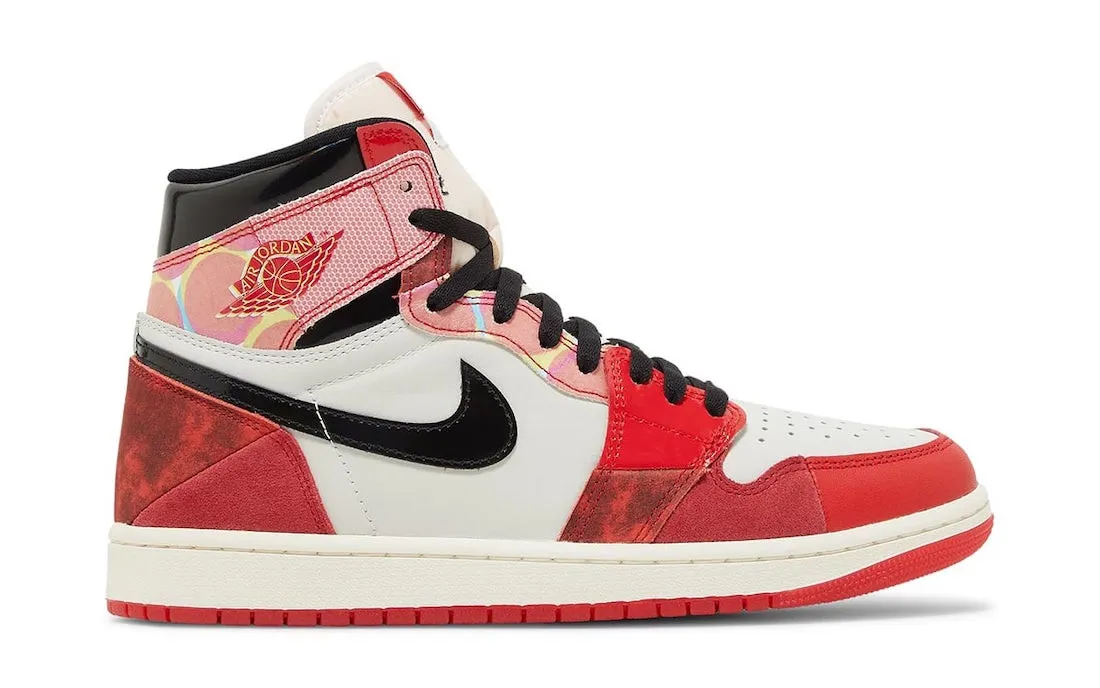 Air Jordan 1 High OG Spider-Man Across the Spider-Verse University Red DV1748-601