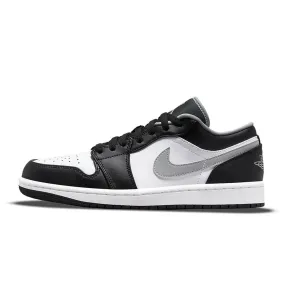 AIR JORDAN 1 LOW BLACK WHITE GREY 2021