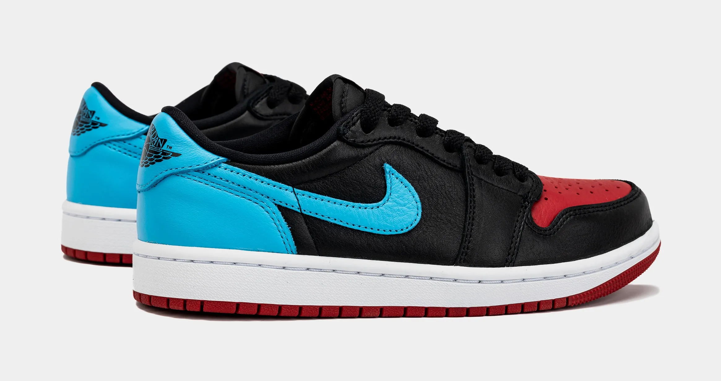 Air Jordan 1 Low OG UNC to Chicago Womens Lifestyle Shoes (Black/Red/Blue)