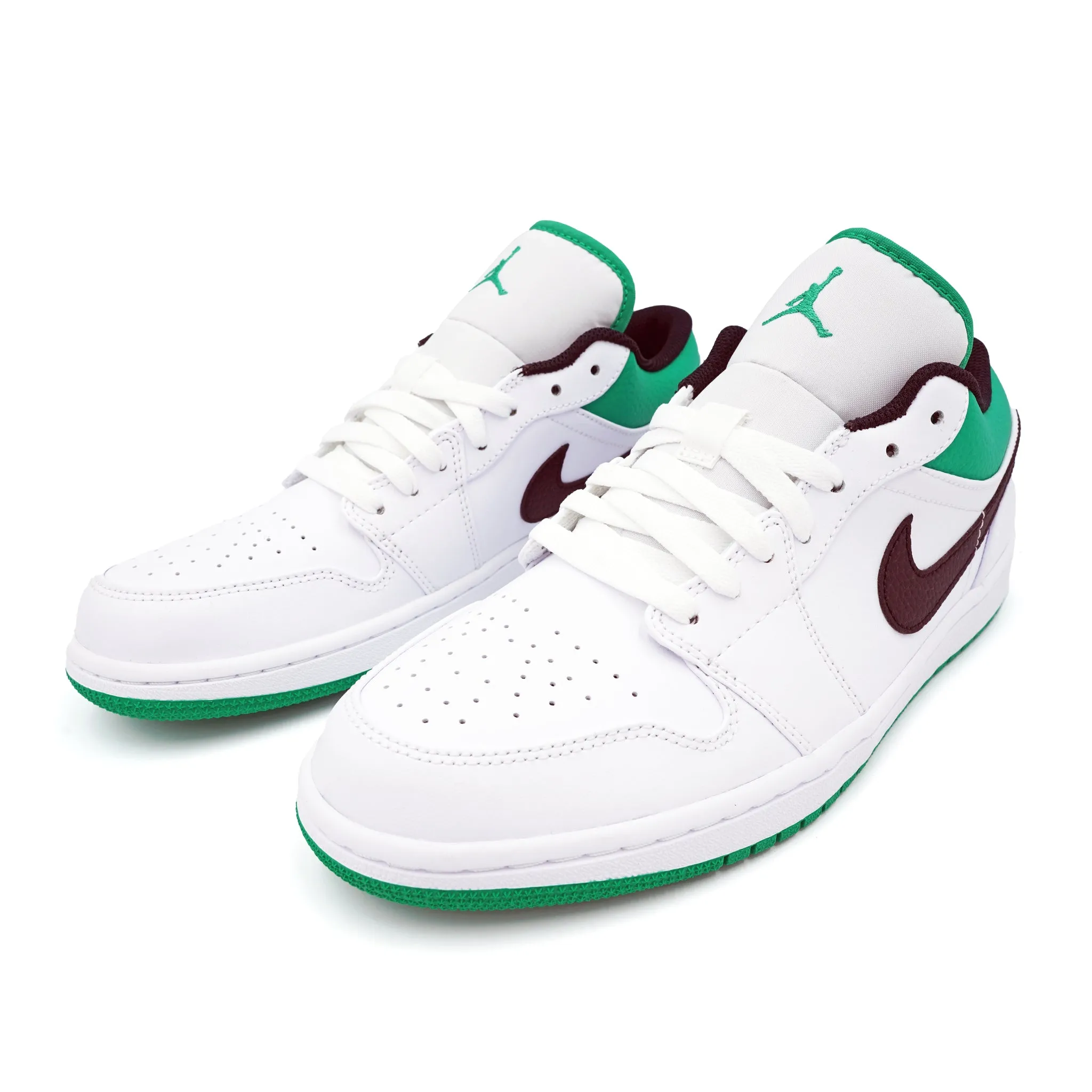 AIR JORDAN 1 LOW WHITE LUCKY GREEN 2022