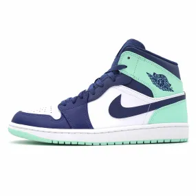 AIR JORDAN 1 MID MYSTIC NAVY MINT FOAM 2022