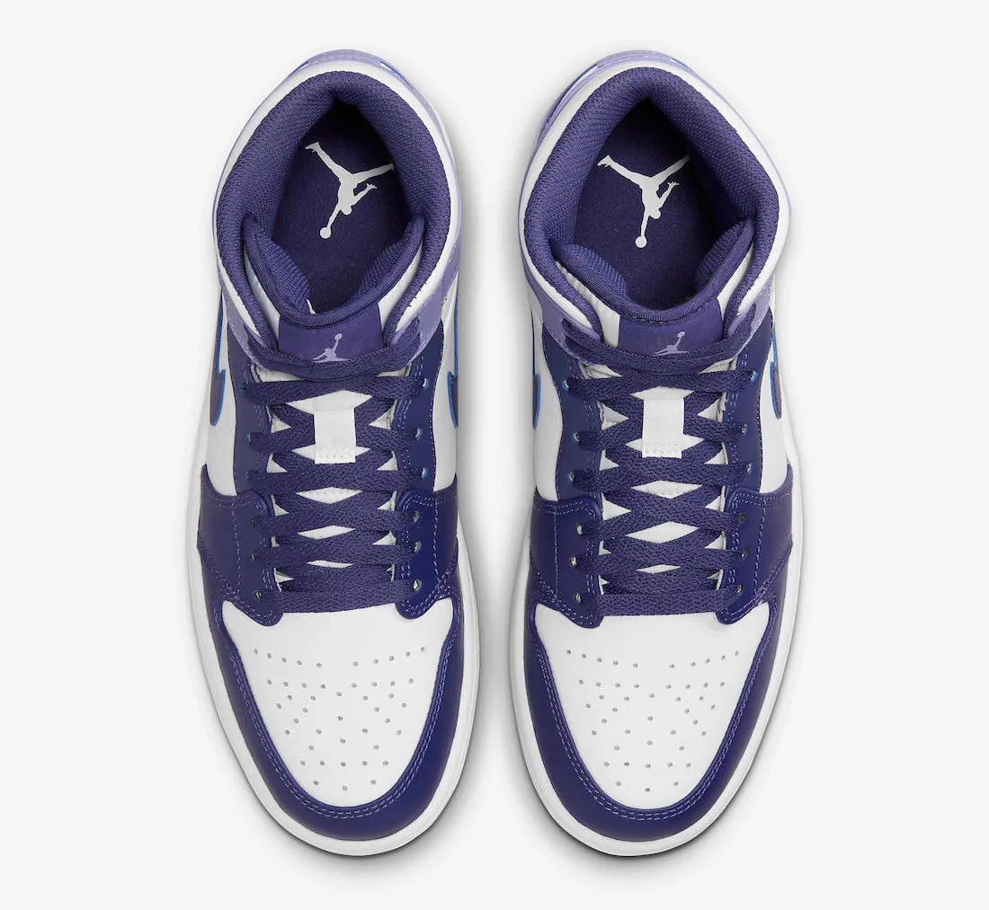 Air Jordan 1 Mid Sky J Purple White DQ8426-515