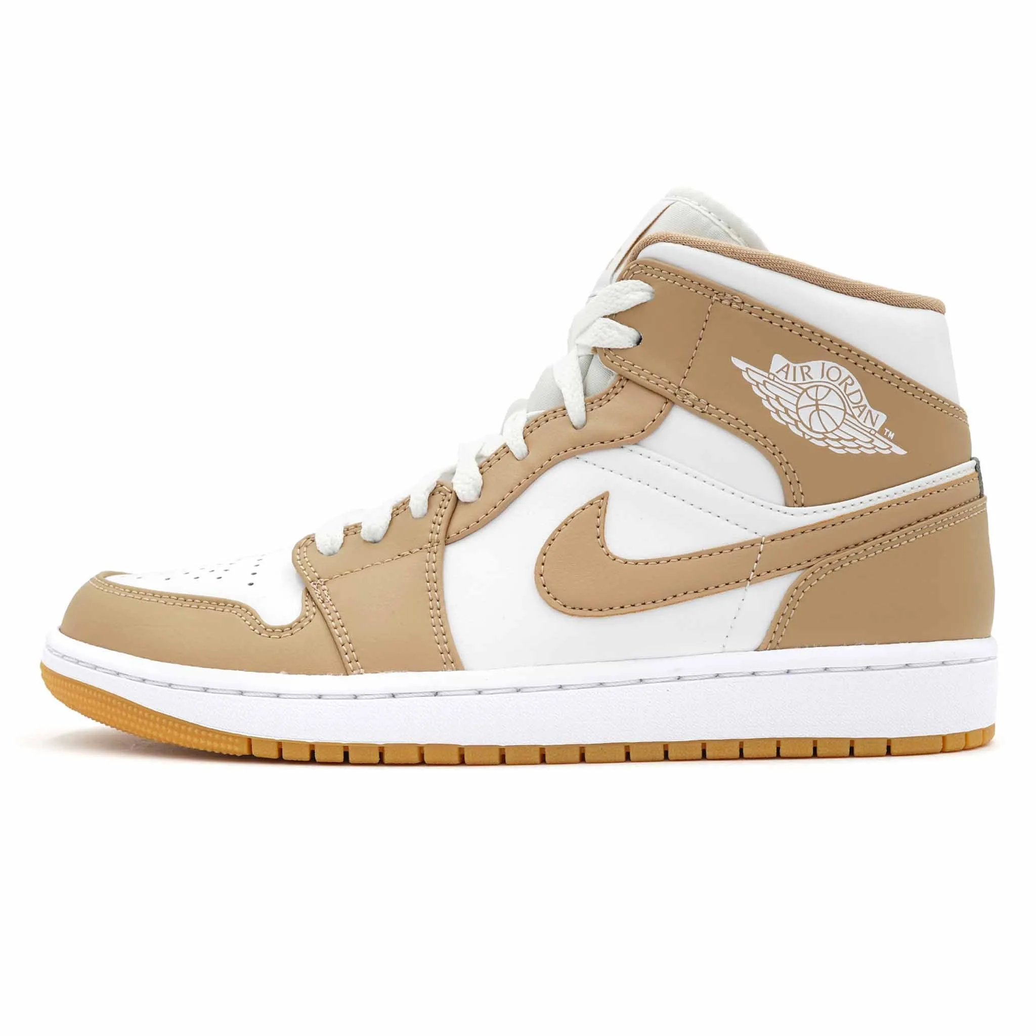 AIR JORDAN 1 MID TAN GUM 2021