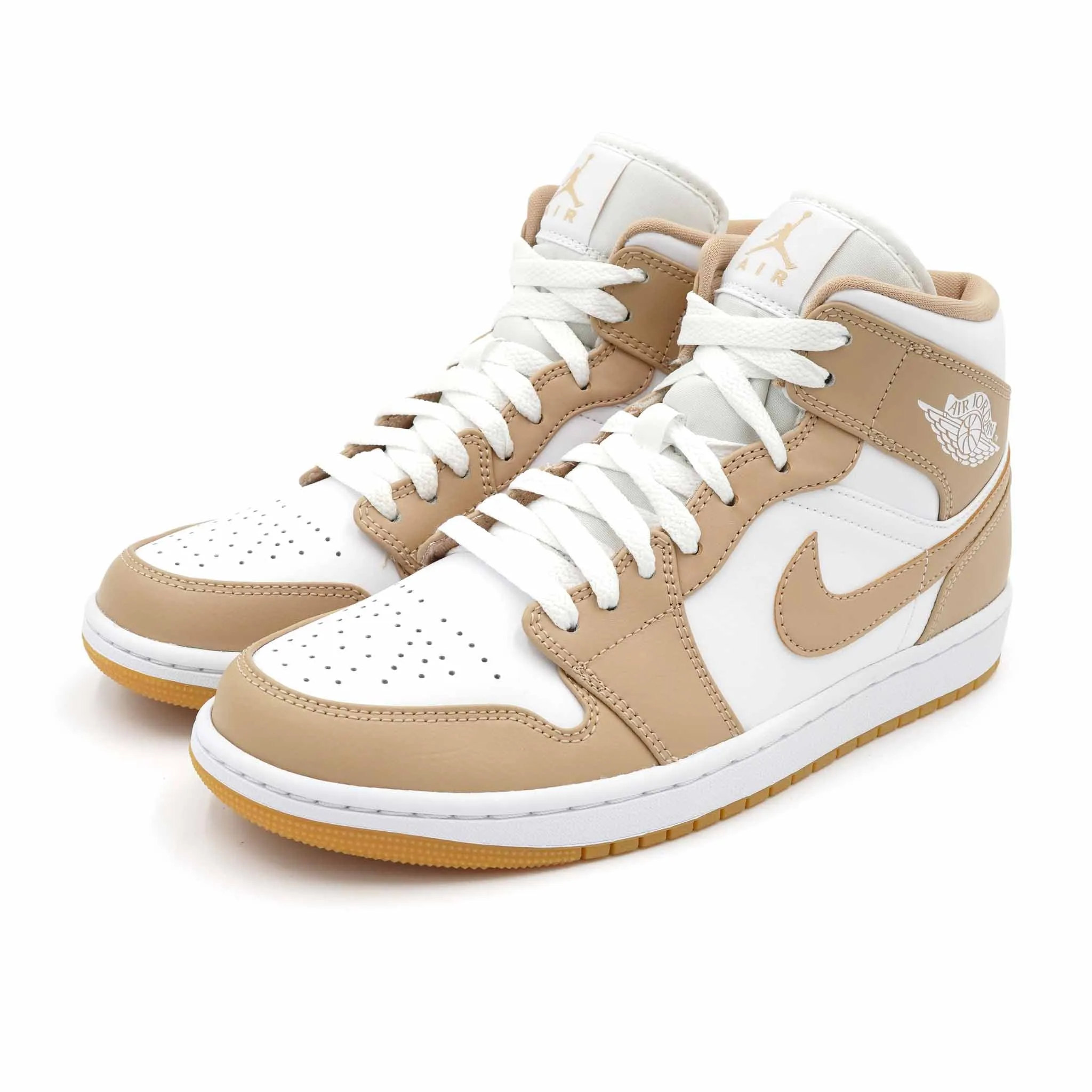 AIR JORDAN 1 MID TAN GUM 2021