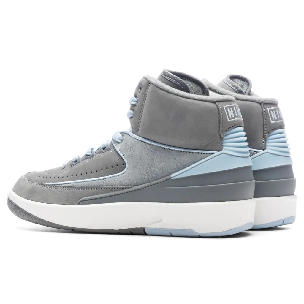 Air Jordan 2 Retro Women's - Cool Grey/Ice Blue