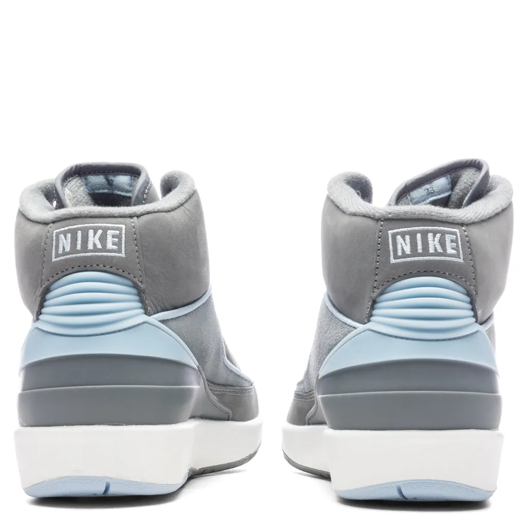 Air Jordan 2 Retro Women's - Cool Grey/Ice Blue