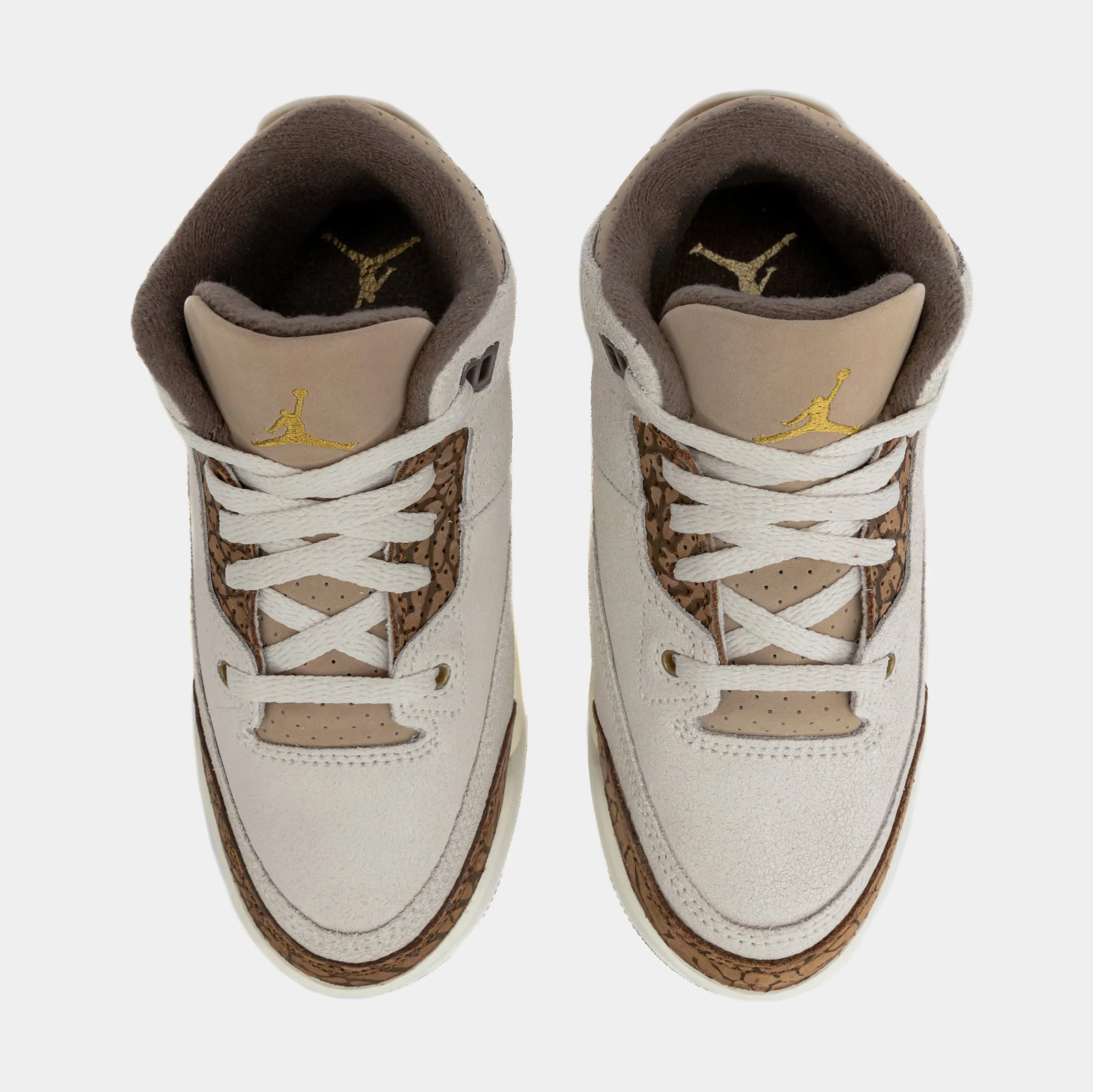 Air Jordan 3 Retro Palomino Preschool Lifestyle Shoes (Light Orewood Brown/Palomino)