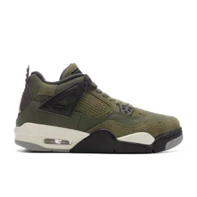 Air Jordan 4 Retro SE Craft (GS) - Medium Olive/Pale Vanilla/Cargo Khaki