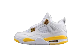 AIR JORDAN 4 WMNS VIVIDSULFUR WHITE/YELLOW