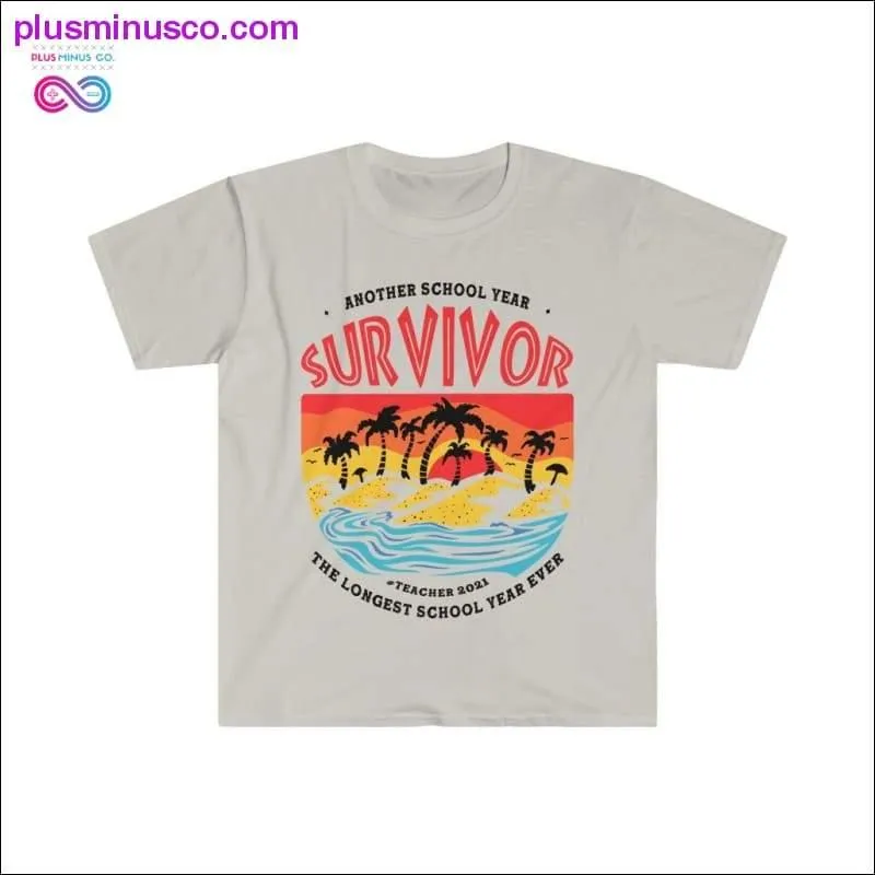 Another School Year Survivor Teachers Funny T-shirt (Light