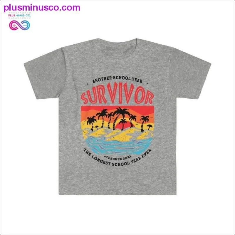 Another School Year Survivor Teachers Funny T-shirt (Light