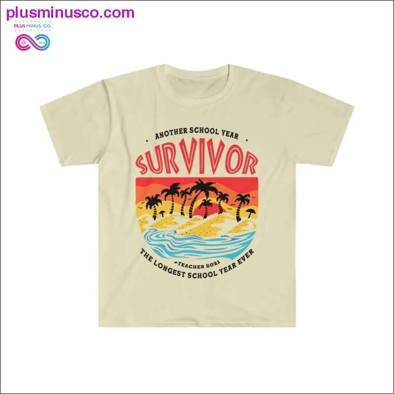 Another School Year Survivor Teachers Funny T-shirt (Light