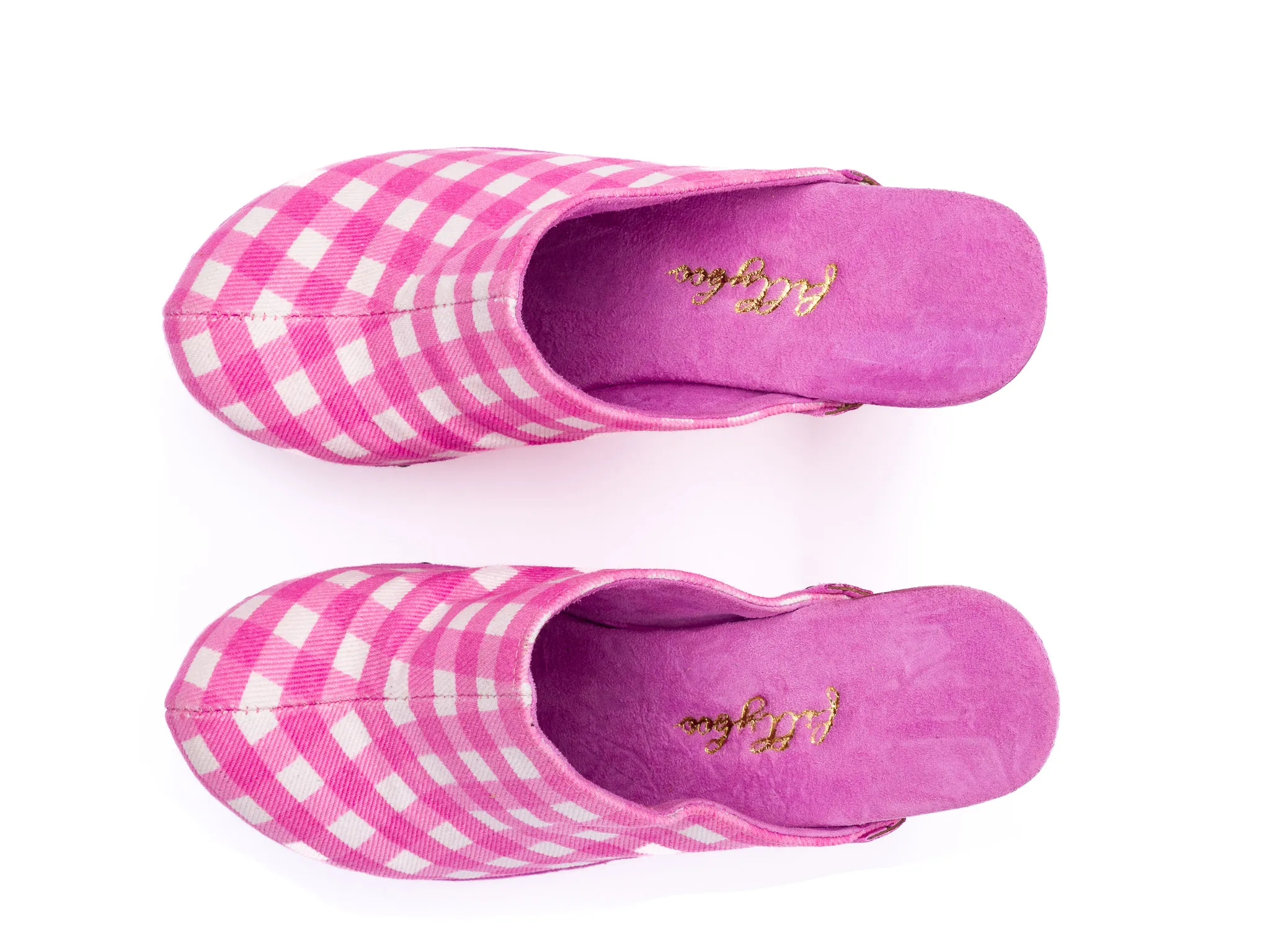 Aurora Pink Gingham - Clog