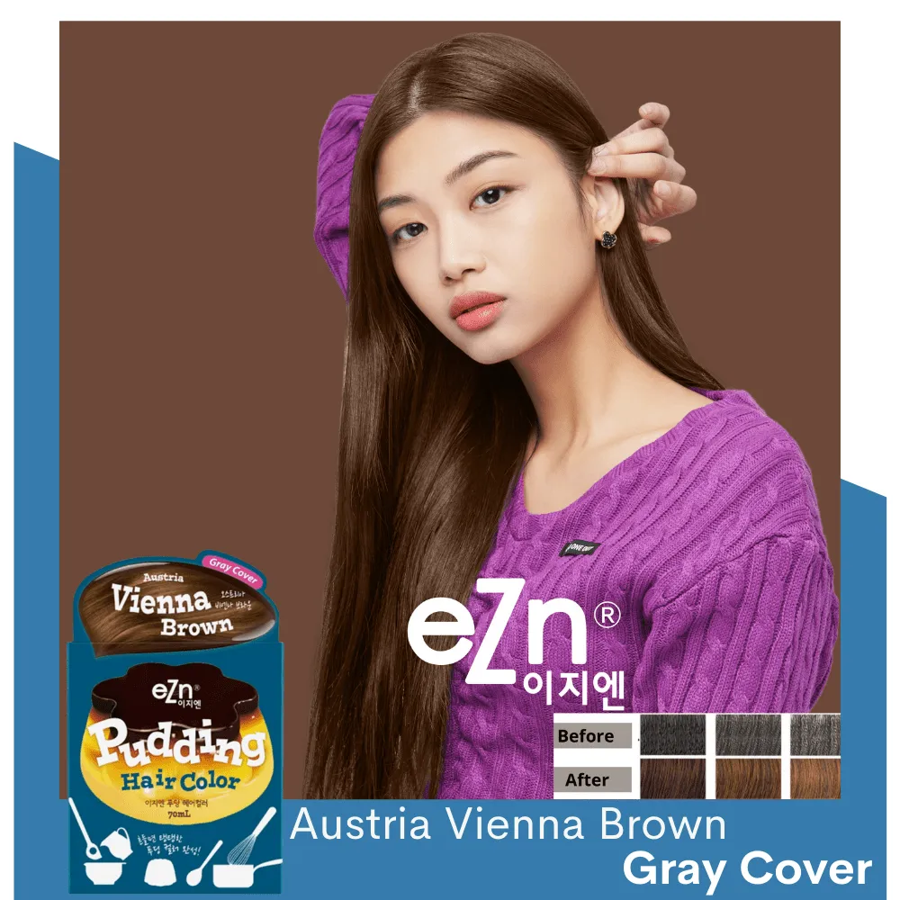 Austria Vienna Brown - eZn Pudding Hair Colour