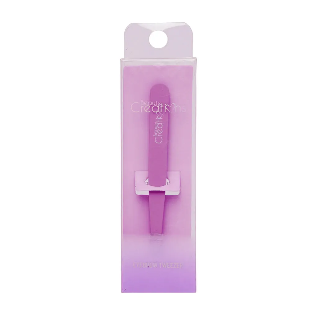 BEAUTYCREATIONS Tweezer Pinza Para Cejas Morado