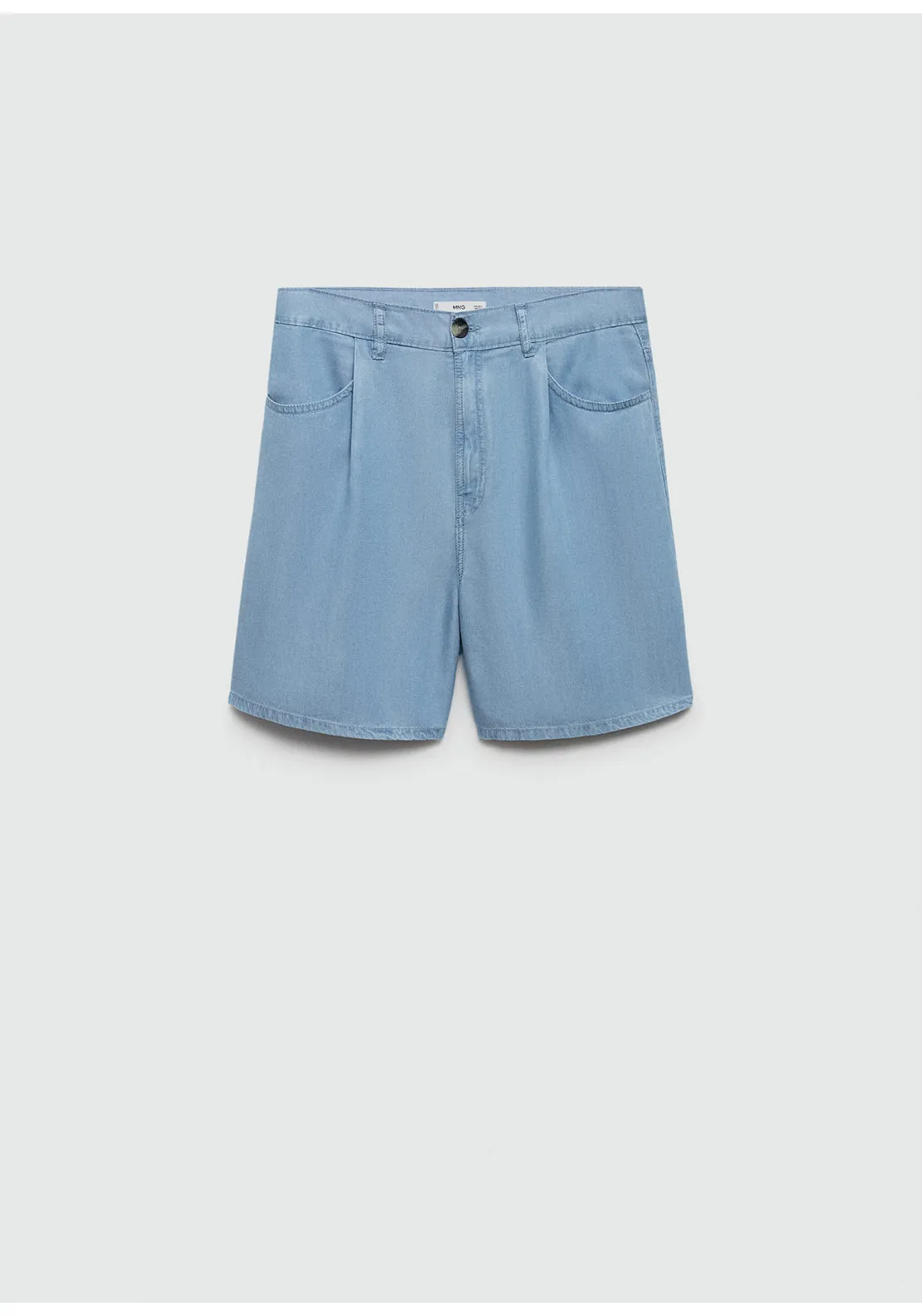 Bermuda lyocell tweezer shorts