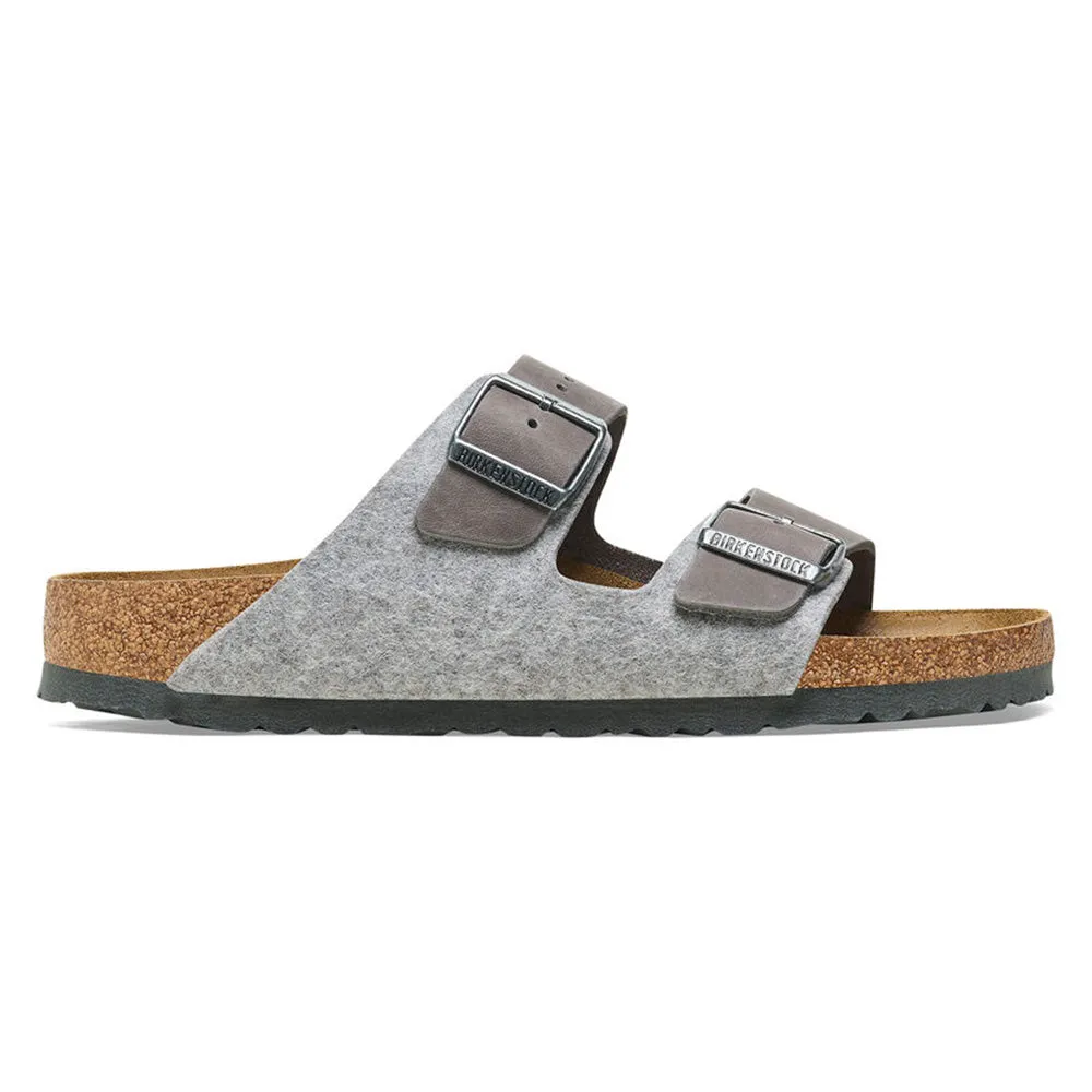 Birkenstock Arizona Light Grey Grey Felt