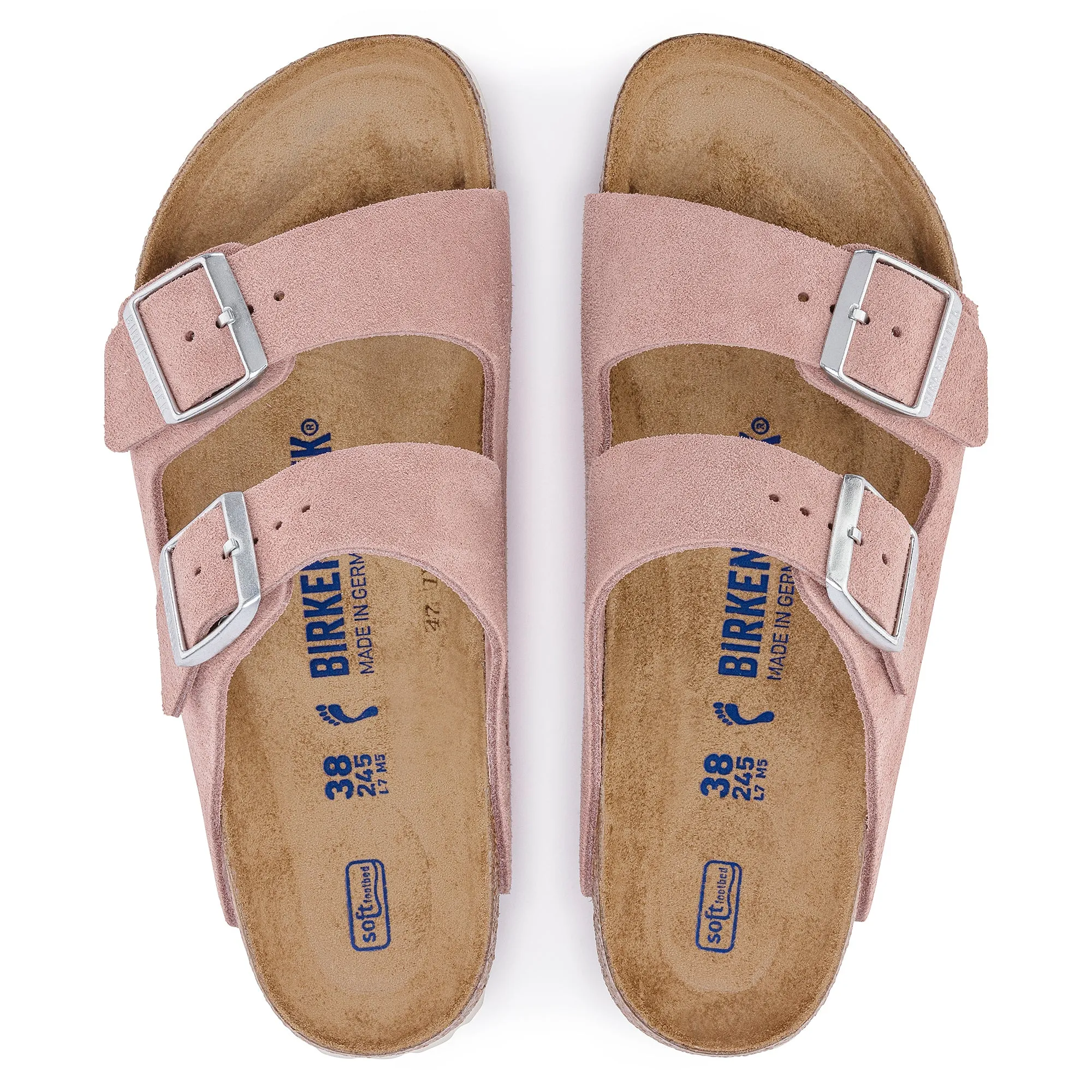 Birkenstock Arizona Suede Soft Footbed