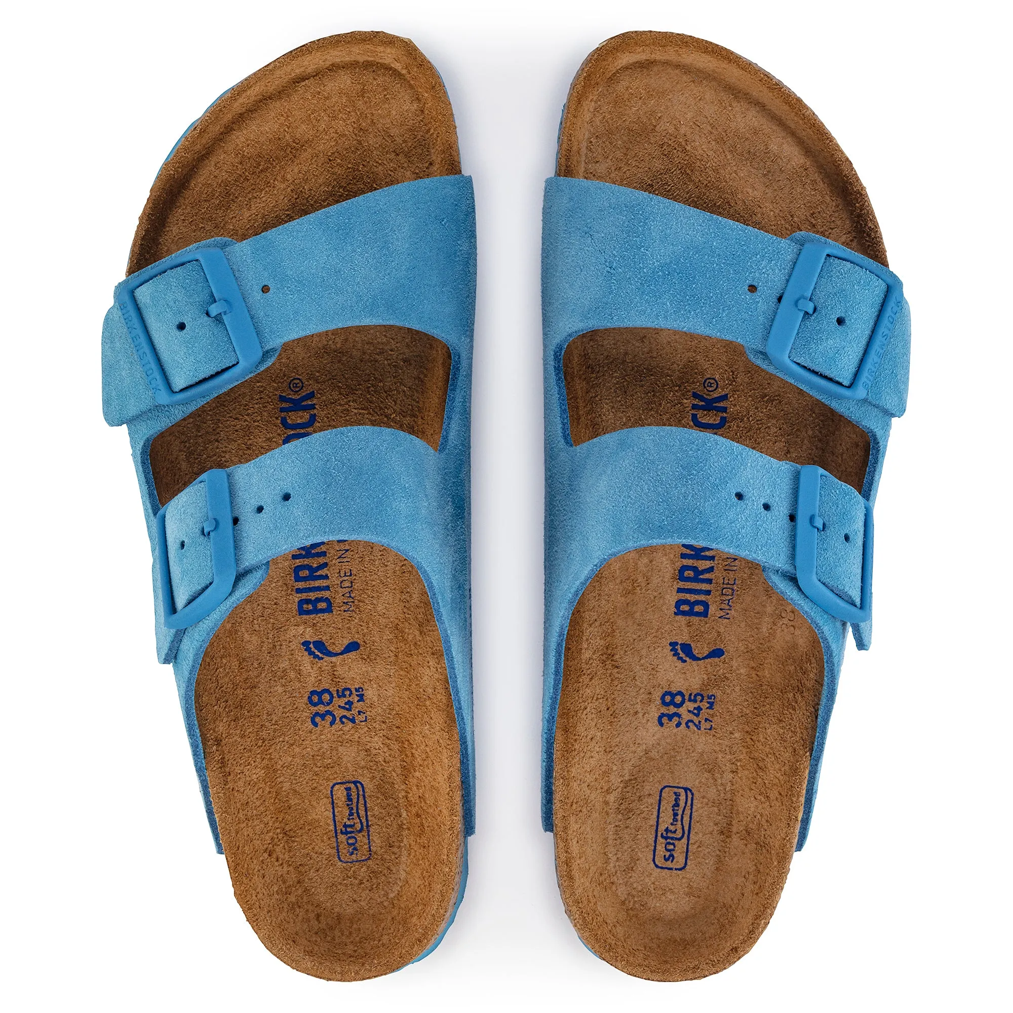 Birkenstock Arizona Suede Soft Footbed