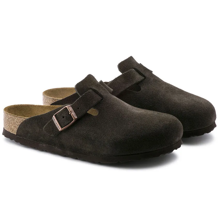 Birkenstock Boston Soft Footbed - Suede