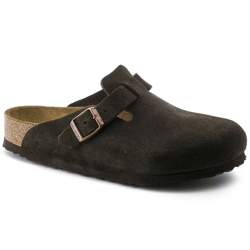 Birkenstock Boston Soft Footbed - Suede