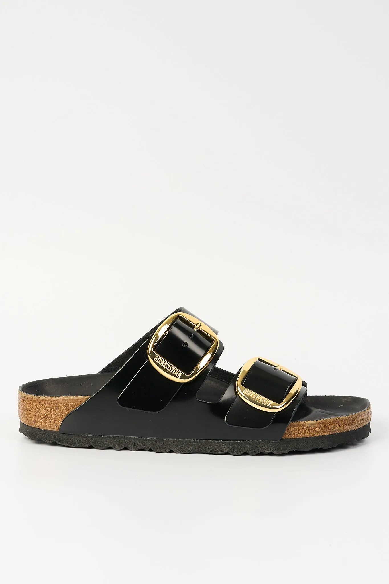 Birkenstock Ciabatta Arizona Big Buckle Nero Donna