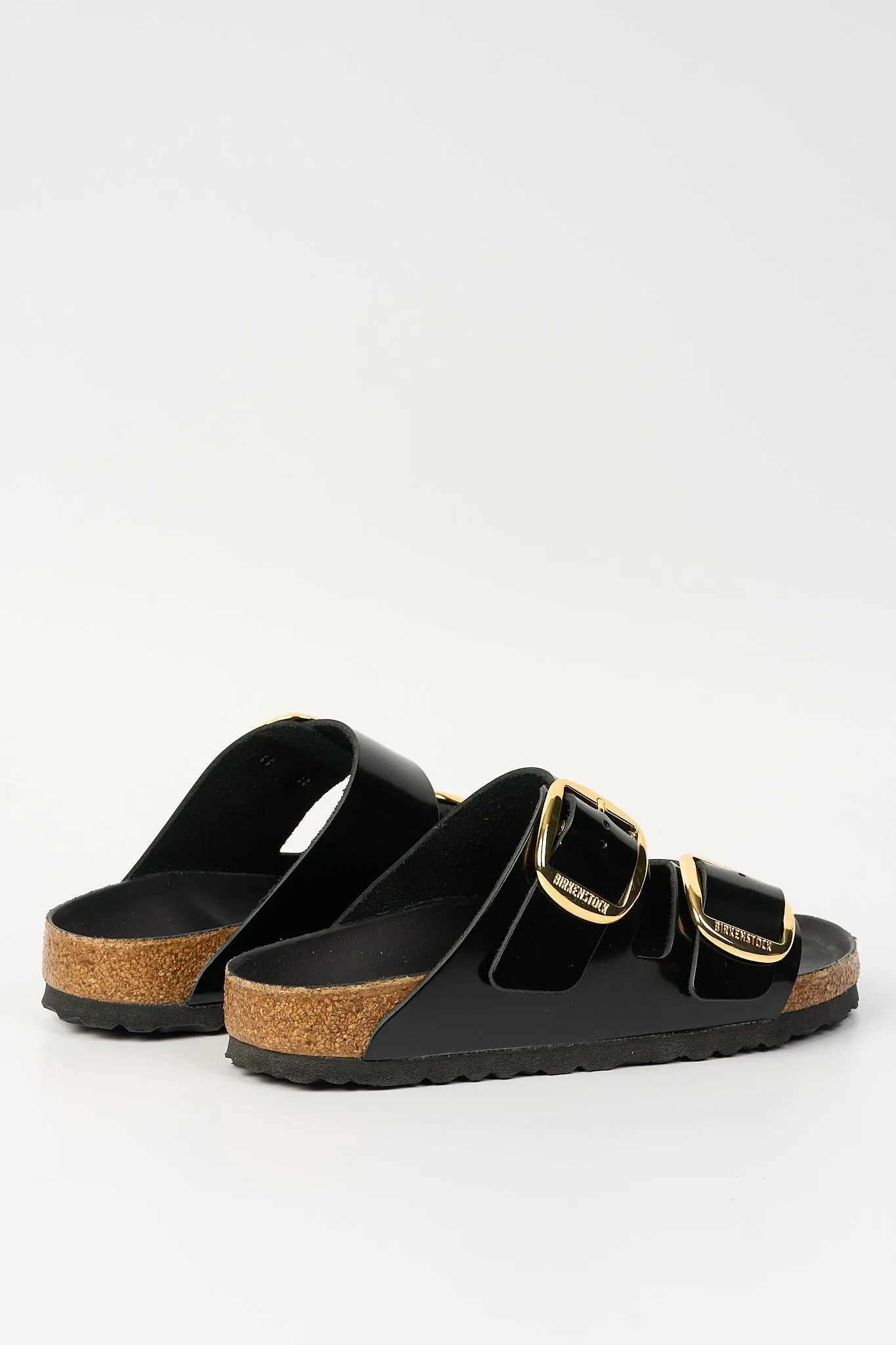 Birkenstock Ciabatta Arizona Big Buckle Nero Donna