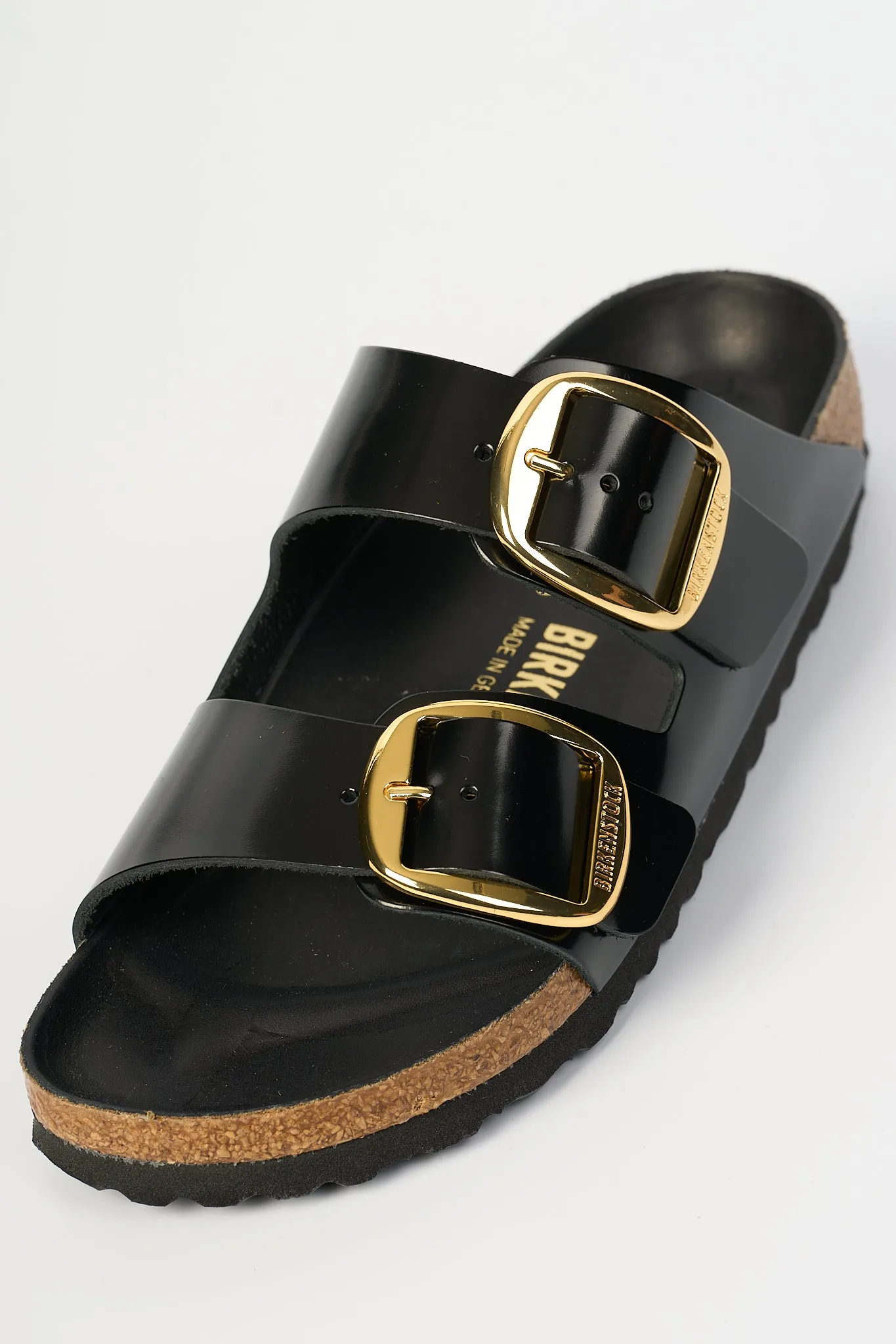 Birkenstock Ciabatta Arizona Big Buckle Nero Donna