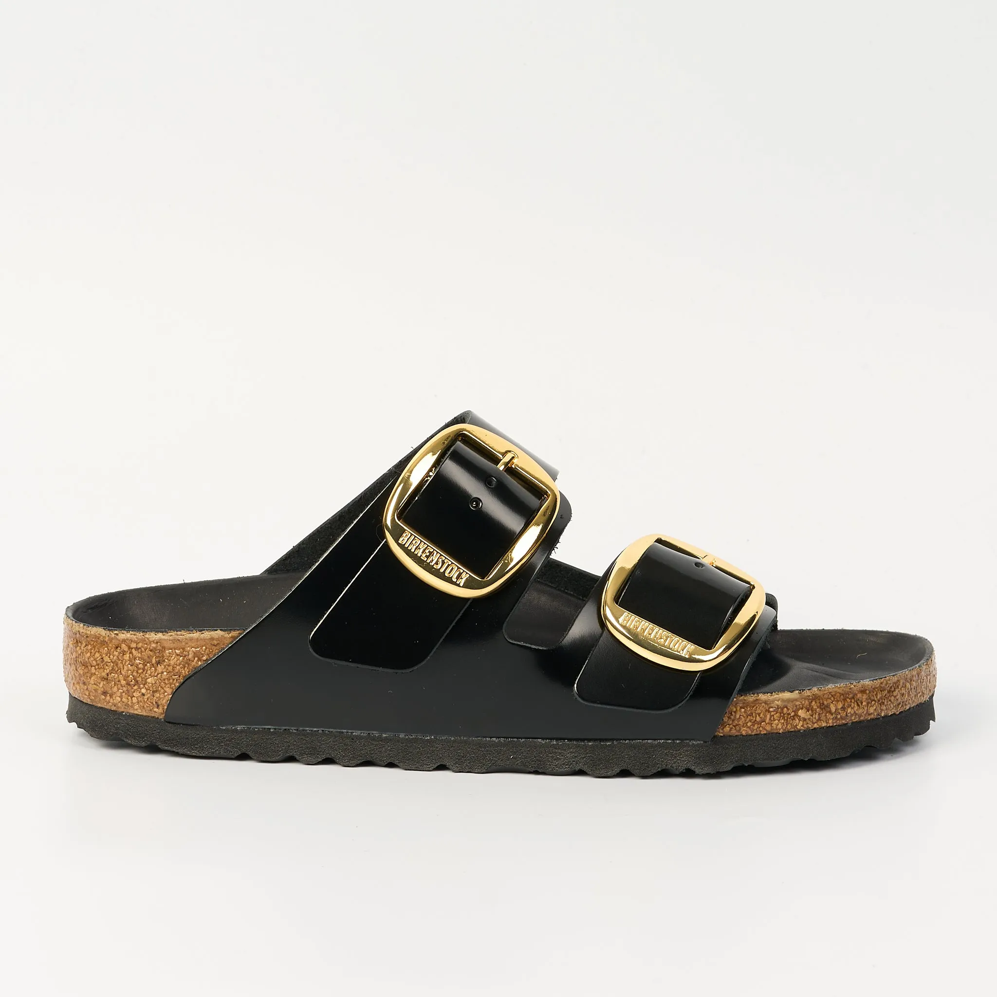 Birkenstock Ciabatta Arizona Big Buckle Nero Donna