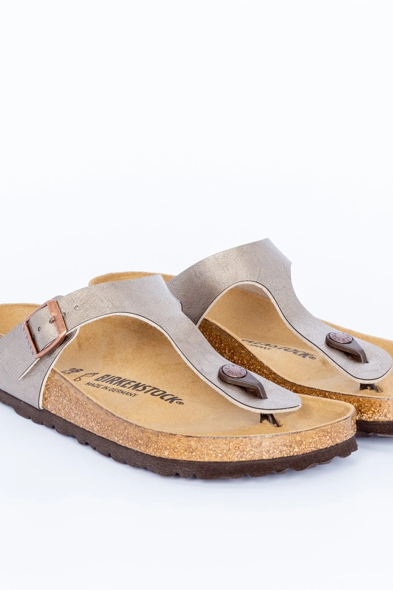 Birkenstock Ciabatta Gizeh Taupe Donna