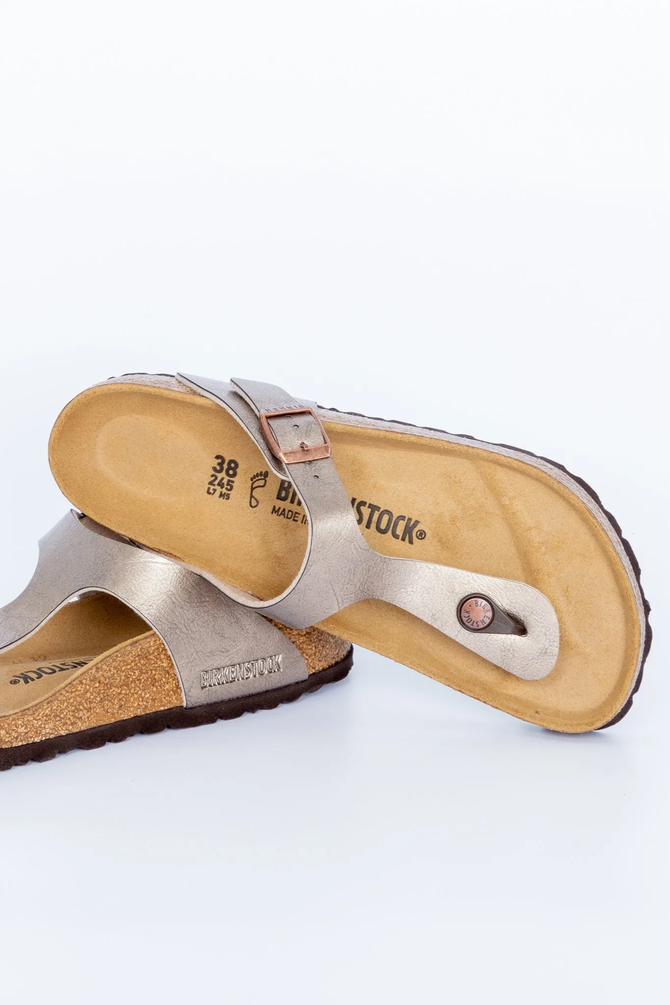 Birkenstock Ciabatta Gizeh Taupe Donna