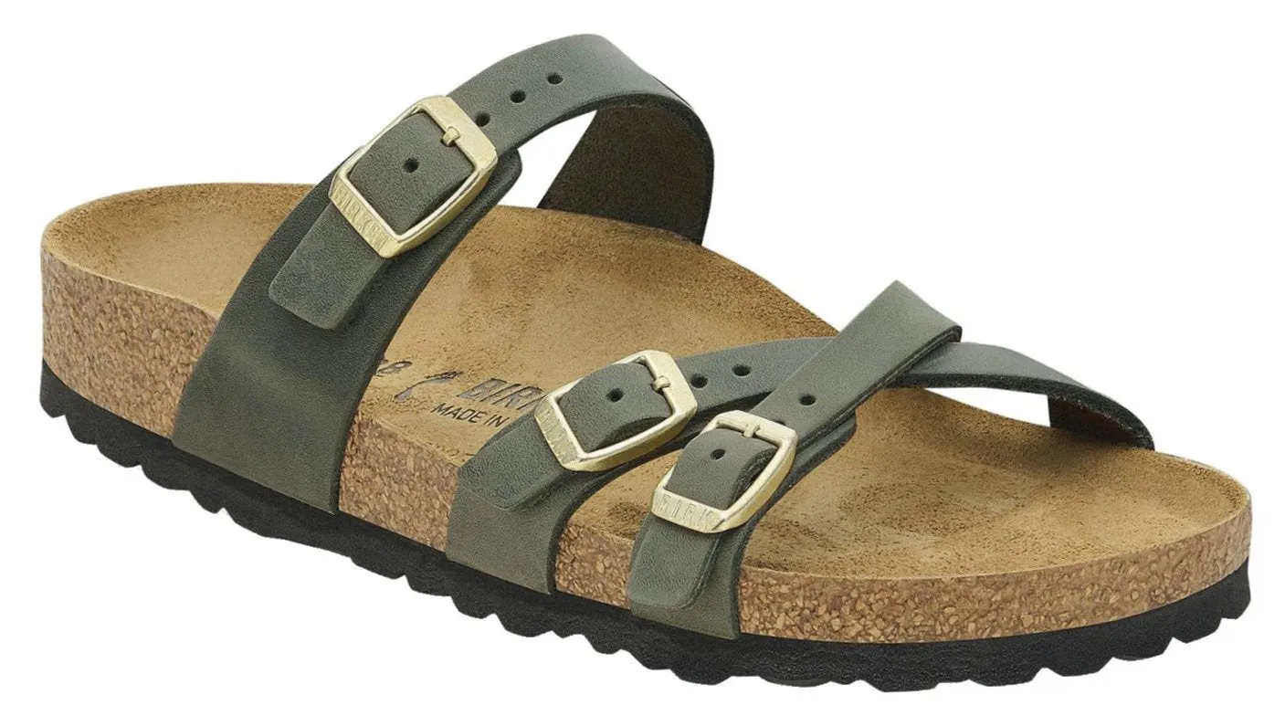 Birkenstock Franca Oiled Leather Thyme