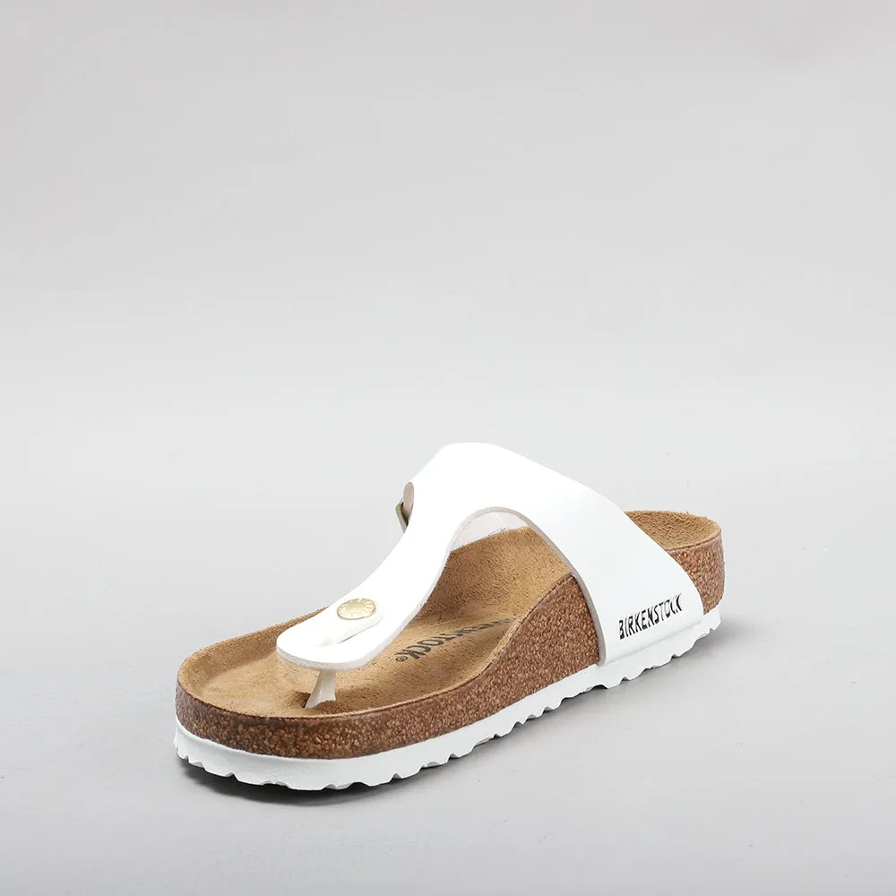 BIRKENSTOCK GIZEH 1005299 BF WHITE PATENT