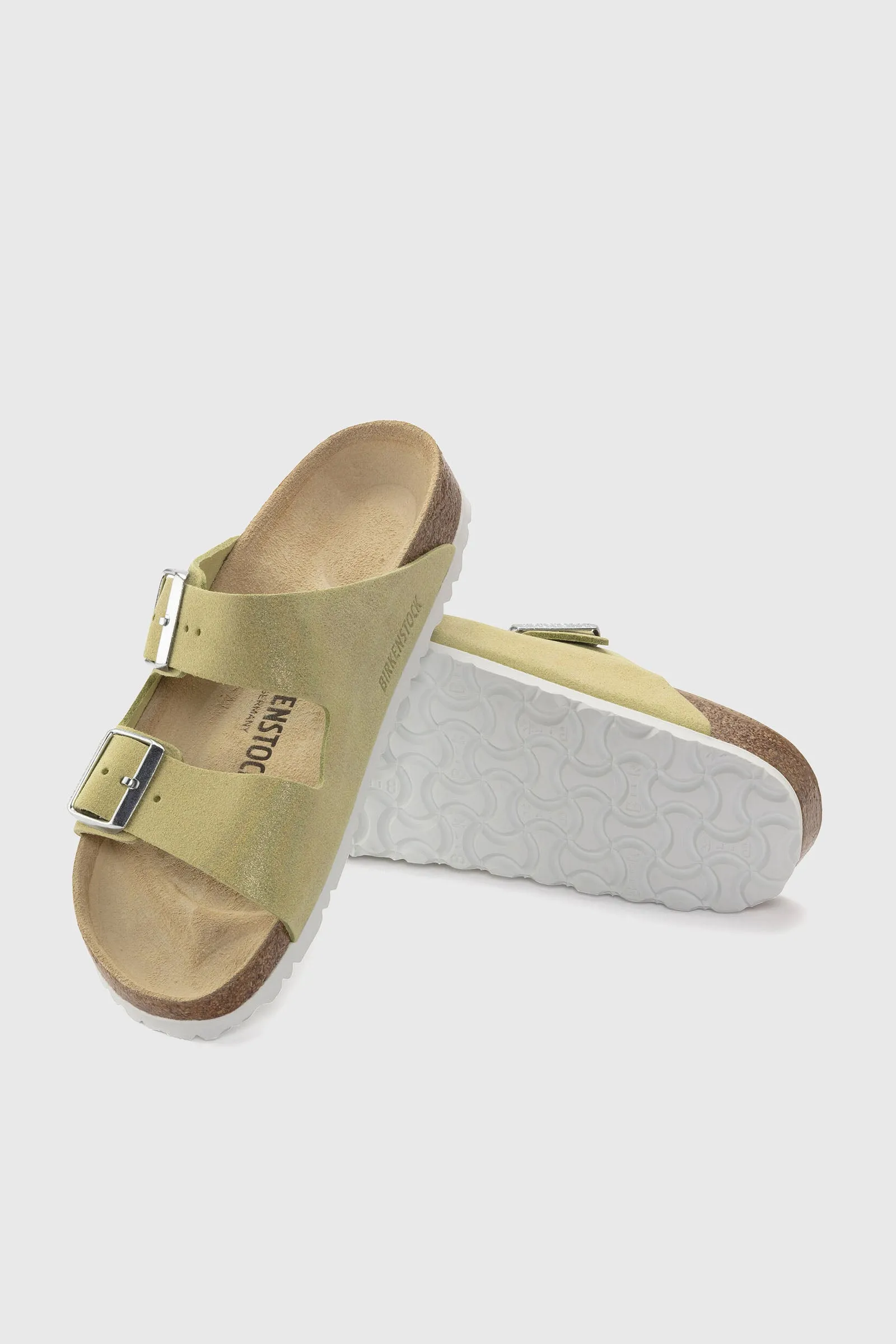 Birkenstock Sandalo Arizona Shimmering Giallo Donna